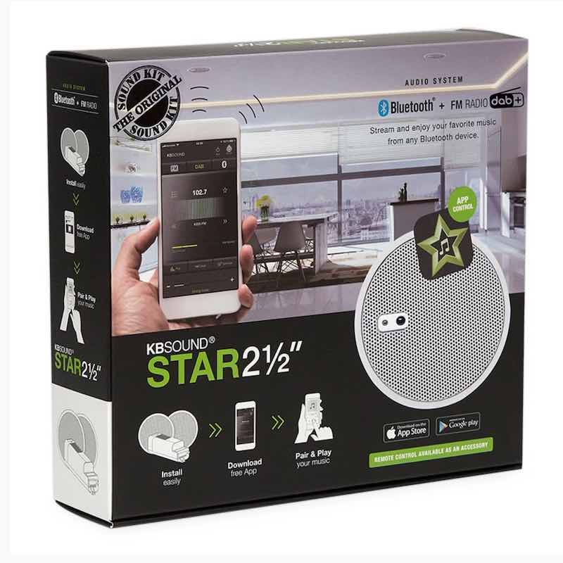 Zabudovaten rdio do podhadu s bluetooth KBSound STAR 2,5 50804